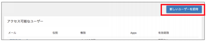 ユーザーと権限